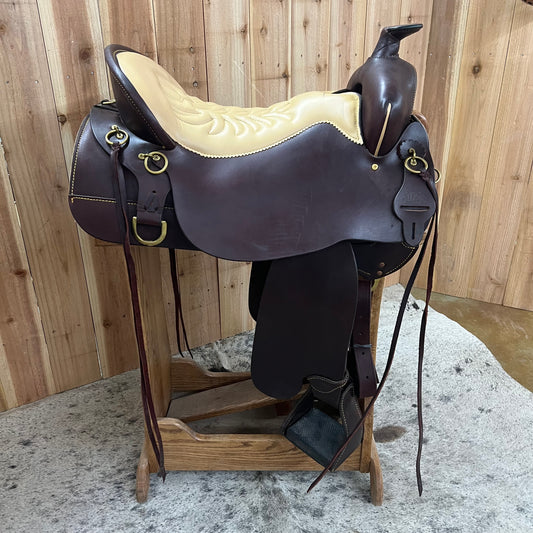 Used Tucker Heritage Trail Saddle, 18.5" Seat