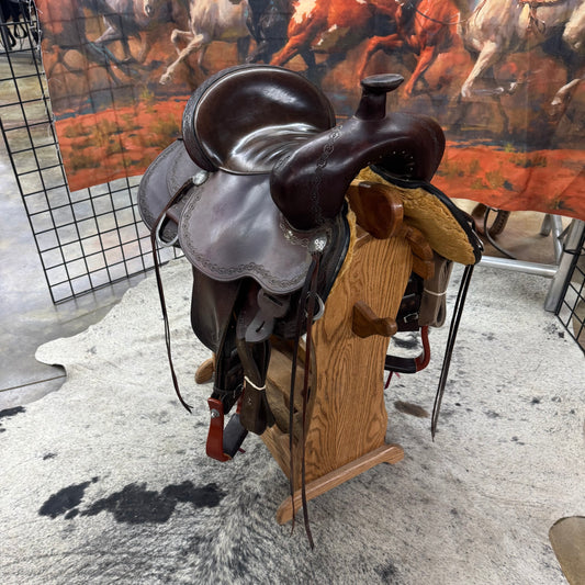 Used Circle Y Trail Saddle, 16" Seat