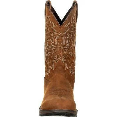 Durango Men's Rebel Coyote Brown Waterproof Western Boot