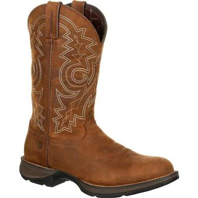 Durango Men's Rebel Coyote Brown Waterproof Western Boot
