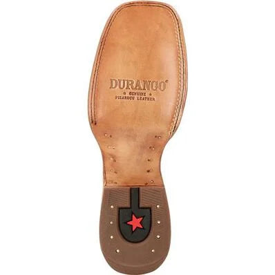 Durango Men's Premium Exotics Dark Brown Pirarucu Western Boots