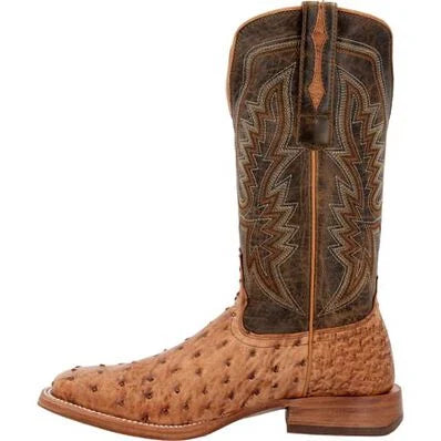 Durango Men's PRCA Collection Full Quill Ostrich Boots