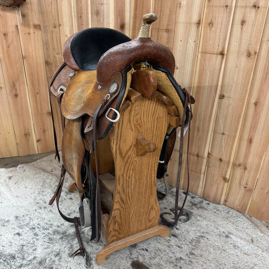 Used Circle Y Kelly Kaminiski Barrel, 15" Seat
