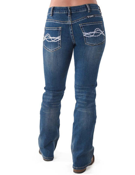 Cowgirl Tuff Women's Don't Fence Me in Jean