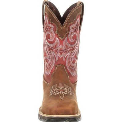 Durango Women's Waterproof Composite Toe Western Work Boot