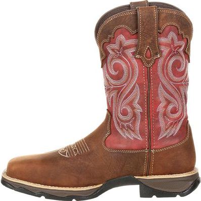 Durango Women's Waterproof Composite Toe Western Work Boot