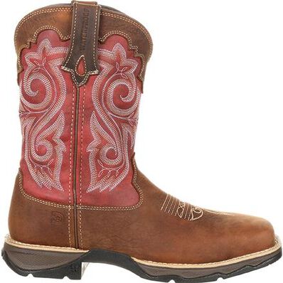 Durango Women's Waterproof Composite Toe Western Work Boot