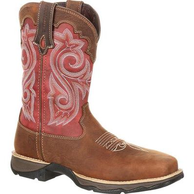 Durango Women's Waterproof Composite Toe Western Work Boot