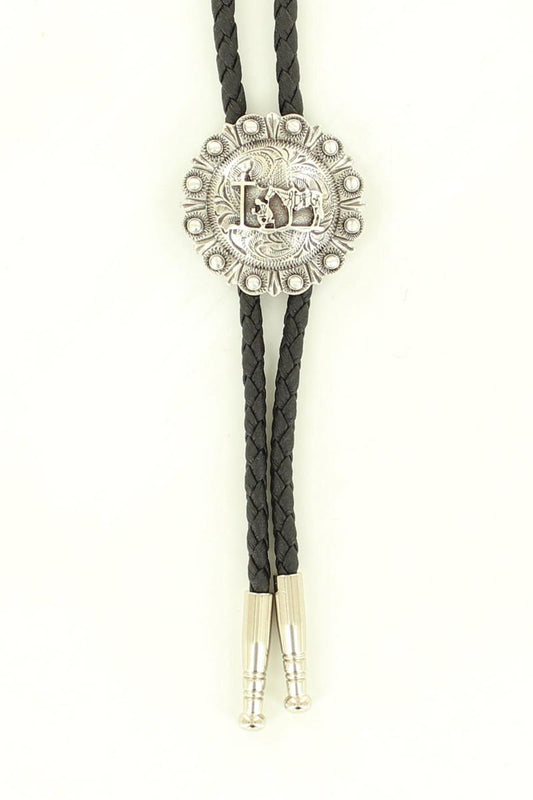 Double S Cowboy Prayer Bolo