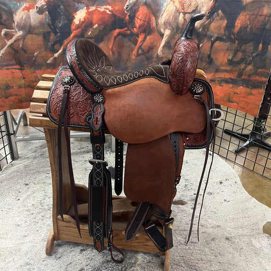 Martin Saddlery 66 BTR Barrel Saddle-14"