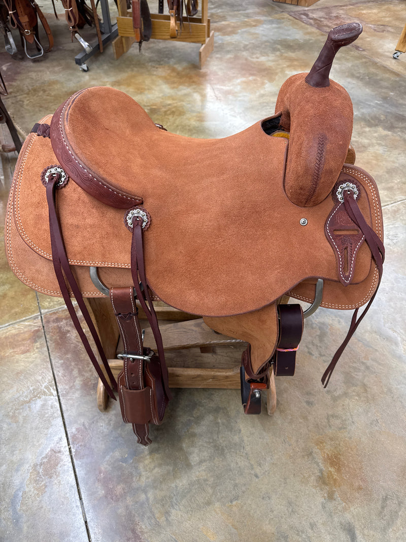 R Bar B Summit Series Cutter Saddle, 16" Seat