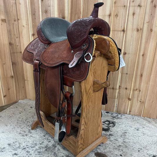 Circle Y Team Camarillo Speedster Barrel Saddle, 12.5" Seat (Demo)