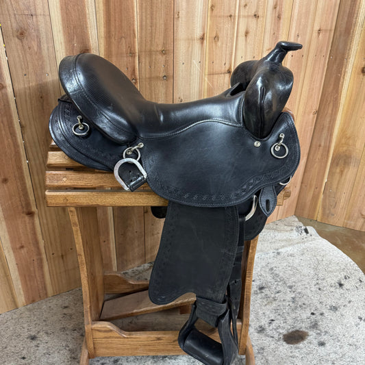 Used Big Horn Trail Saddle, 17" Seat