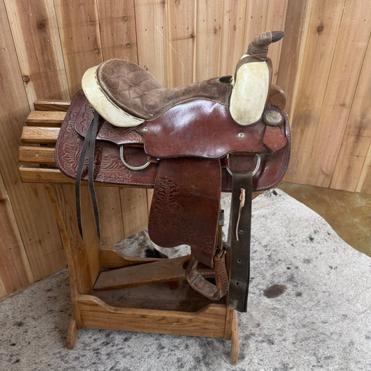 Used Cherokee Saddlery Youth Saddle, 13" Seat