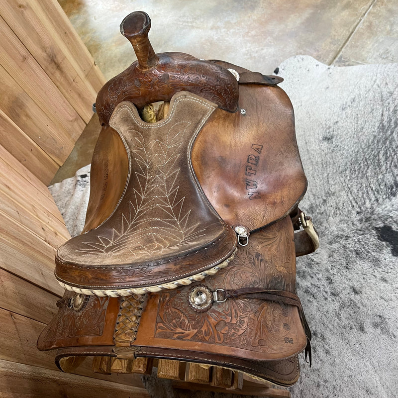 Used Corriente Roper Saddle, 15.5" Seat