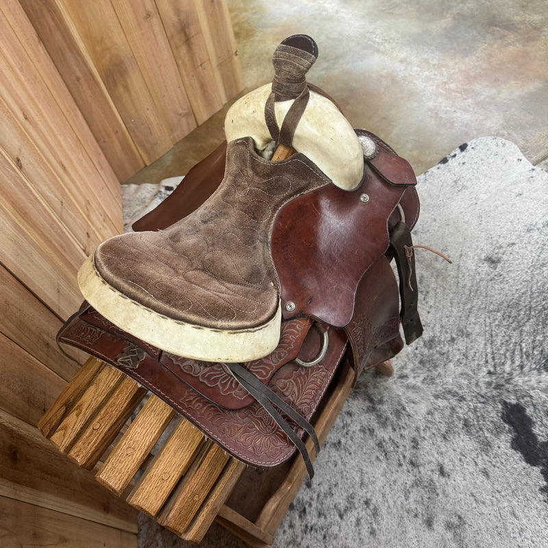 Used Cherokee Saddlery Youth Saddle, 13" Seat