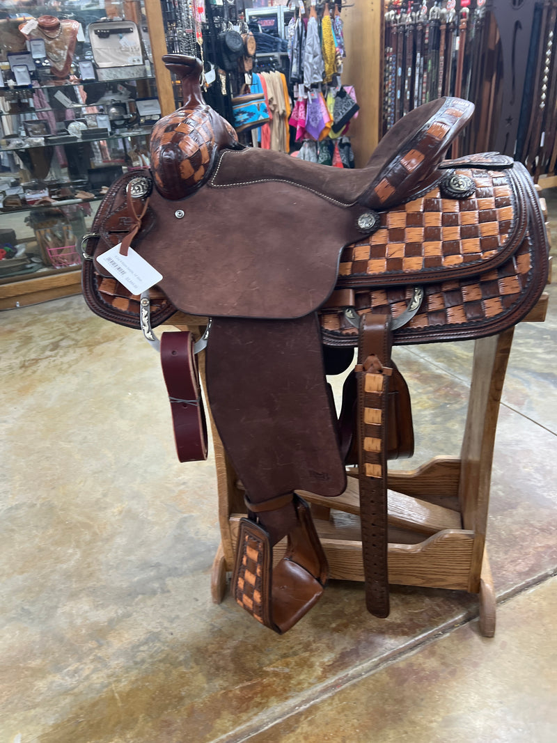 R Bar B Roper Saddle, 14" Seat