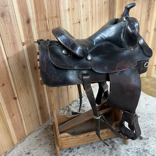 Used Simco Trail Saddle, 15.5" Seat