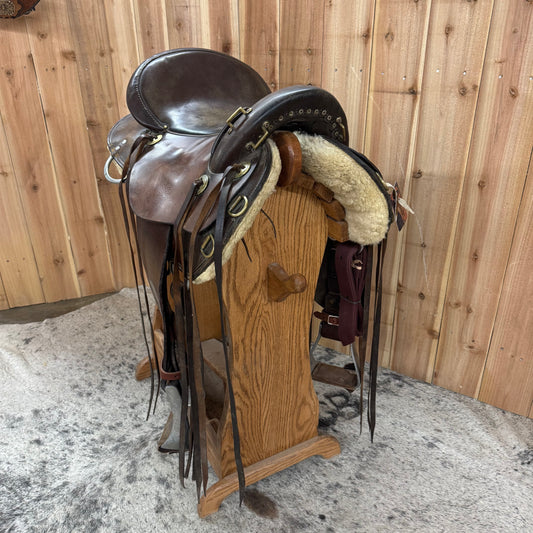 Used Australian Stock Saddle Co. "Darwin Drafter", 15.5" Seat