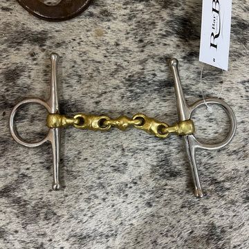 Used Brass Alloy Full Cheek Bit