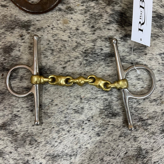 Used Brass Alloy Full Cheek Bit