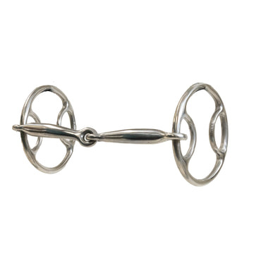 Professional's Choice Equisential Fixed O-Ring Smooth Snaffle Bit