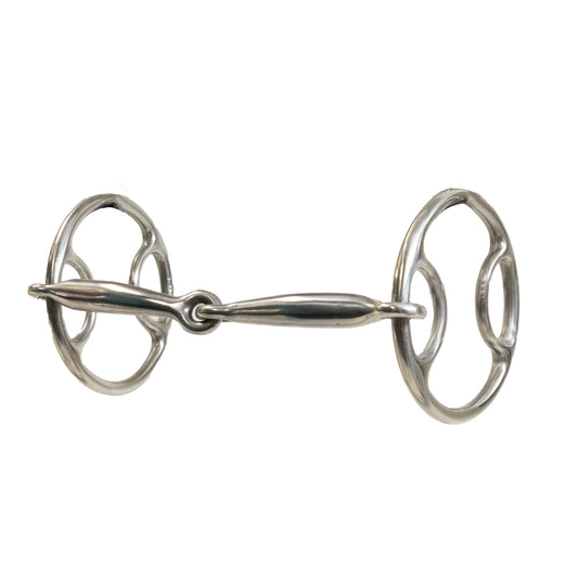 Professional's Choice Equisential Fixed O-Ring Smooth Snaffle Bit