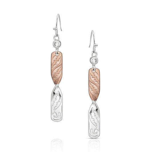 Montana Silversmith Flatland Twister Dangle Earrings
