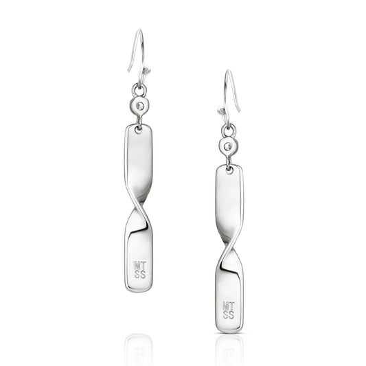 Montana Silversmith Flatland Twister Dangle Earrings