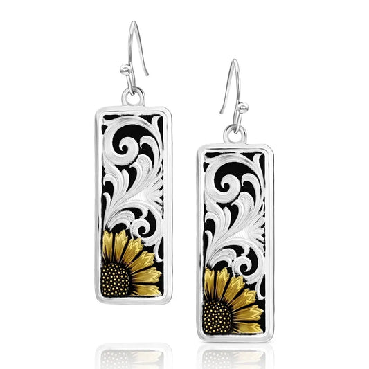 Montana Silversmiths Toward the Sun Earrings