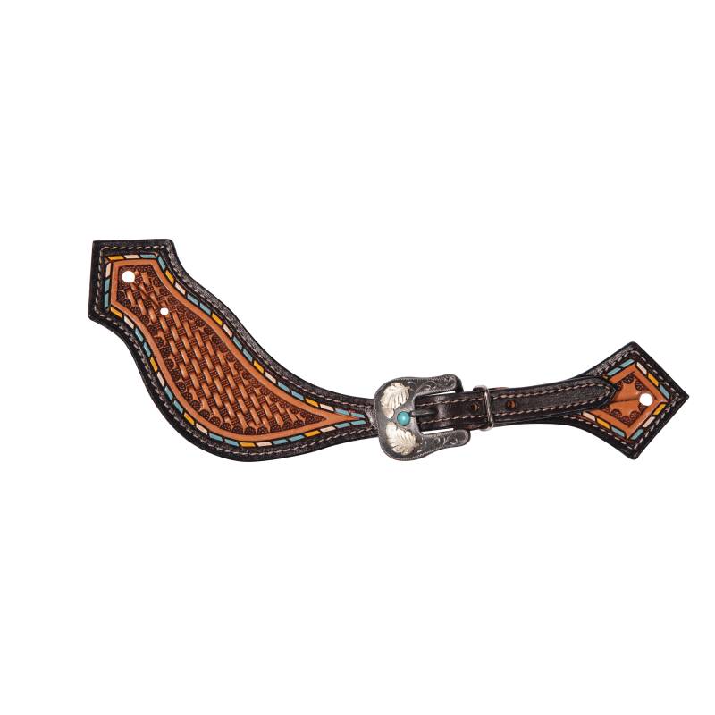 Professional's Choice Line Feather Buckle Spur Straps