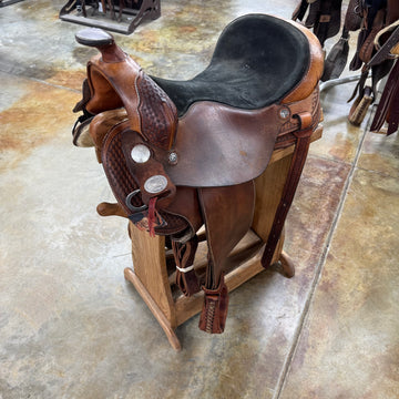 Used Ortho Flex Trail Saddle, 16" Seat