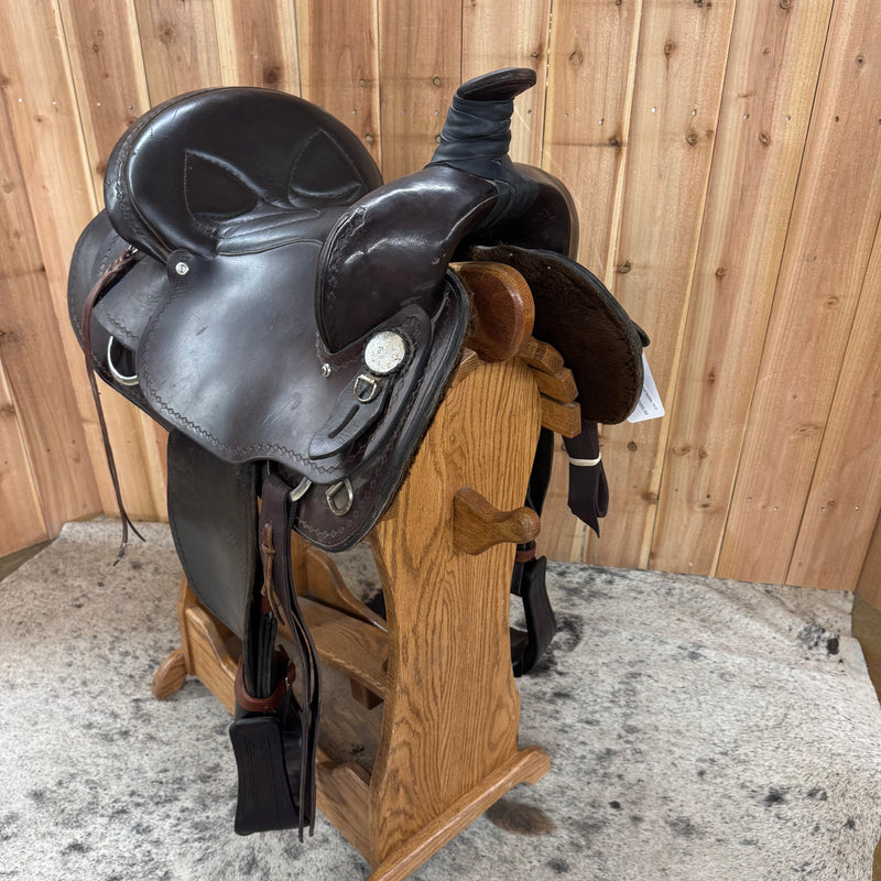 Used Tennessean Trail Saddle, 15.5" Seat