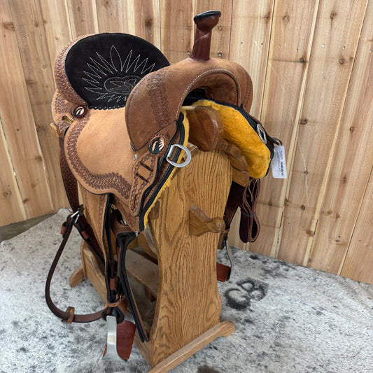 Circle Y Team Camarillo Speedster Saddle, 14.5" Seat (Demo)