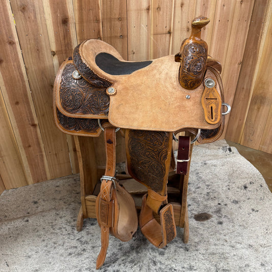 Triple T Roper Saddle, 15" Seat