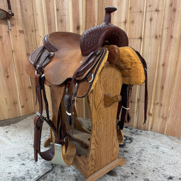 R Bar B Ranch Cutter/Cowhorse, 16" Seat (Demo)