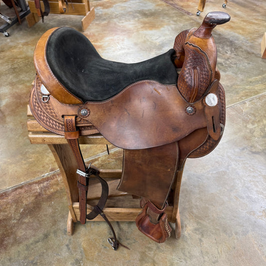 Used Ortho Flex Trail Saddle, 16" Seat