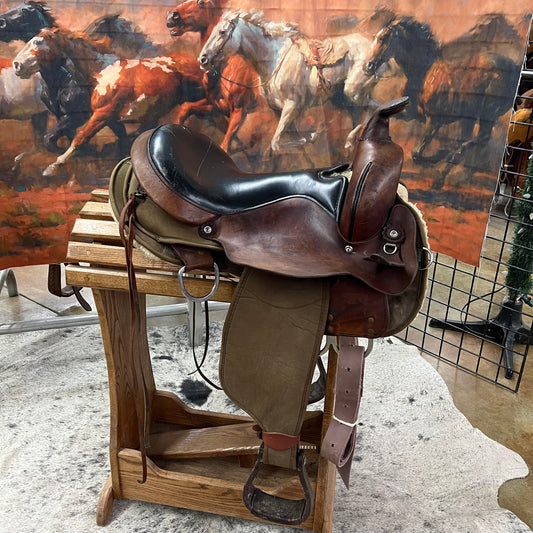 Used High Horse "El Campo" Trail Saddle, 16" Seat