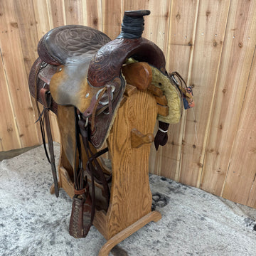 Used Montana Saddlery Roper Saddle, 16" Seat