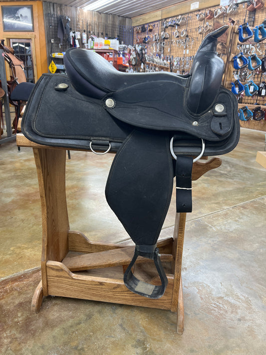 Used Abetta Trail Saddle, 16" Seat