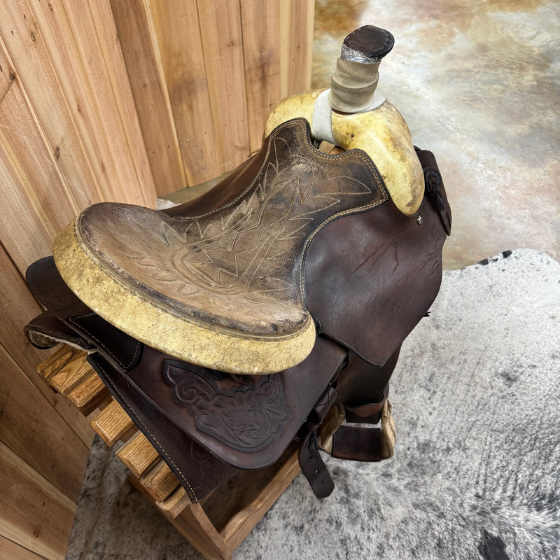 Used American Saddlery Roper Saddle, 16" Seat