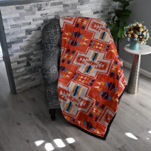 Nativo Kids Santa Fe Plush Blanket-2 Ply 50"X60"