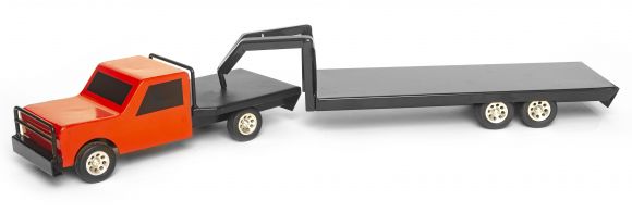 Little Buster Flatbed Farm Truck Red