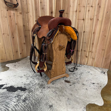 Slaton Hybrid Trainer Saddle, 16" Seat