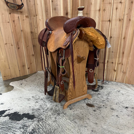 Scott Thomas Saddlery Ranch Saddle, 16" Seat (Demo)