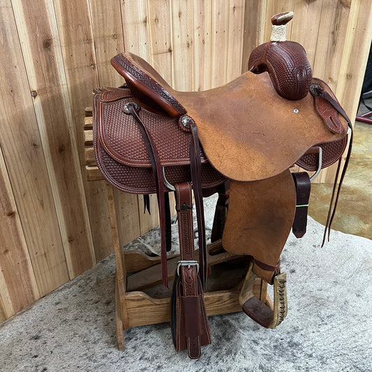 Scott Thomas Saddlery Ranch Saddle, 16" Seat (Demo)