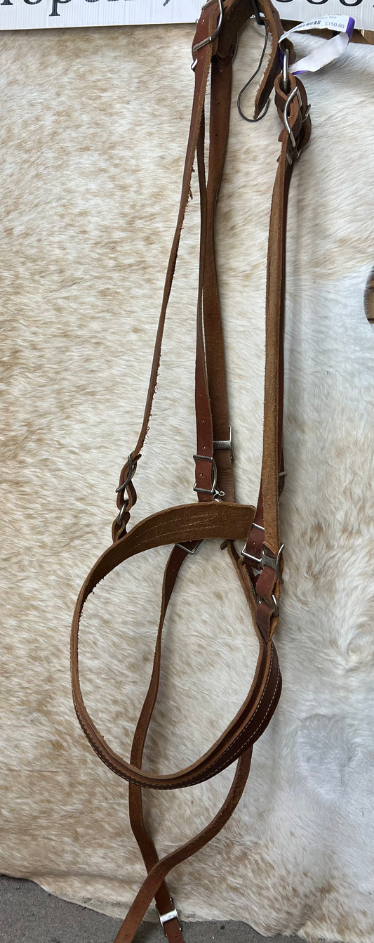 Used Harness Leather Britchen Average Horse/Mule Size