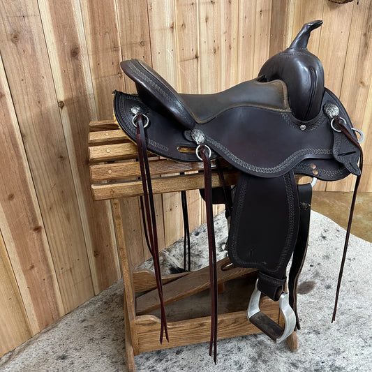 Used Circle Y Gillette Trail Saddle, 16" Seat