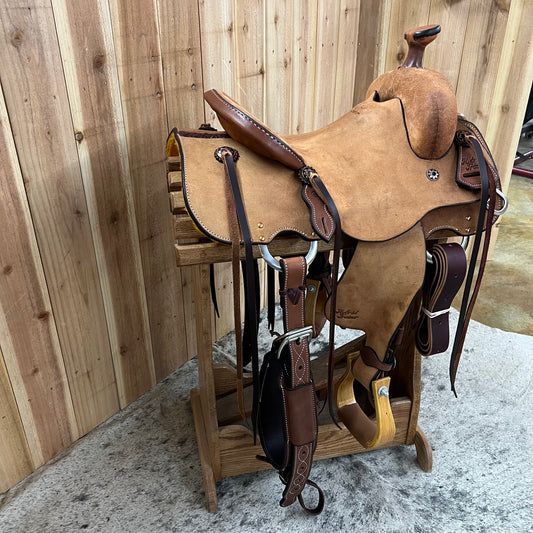 Slaton Hybrid Trainer Saddle, 14.5" Seat