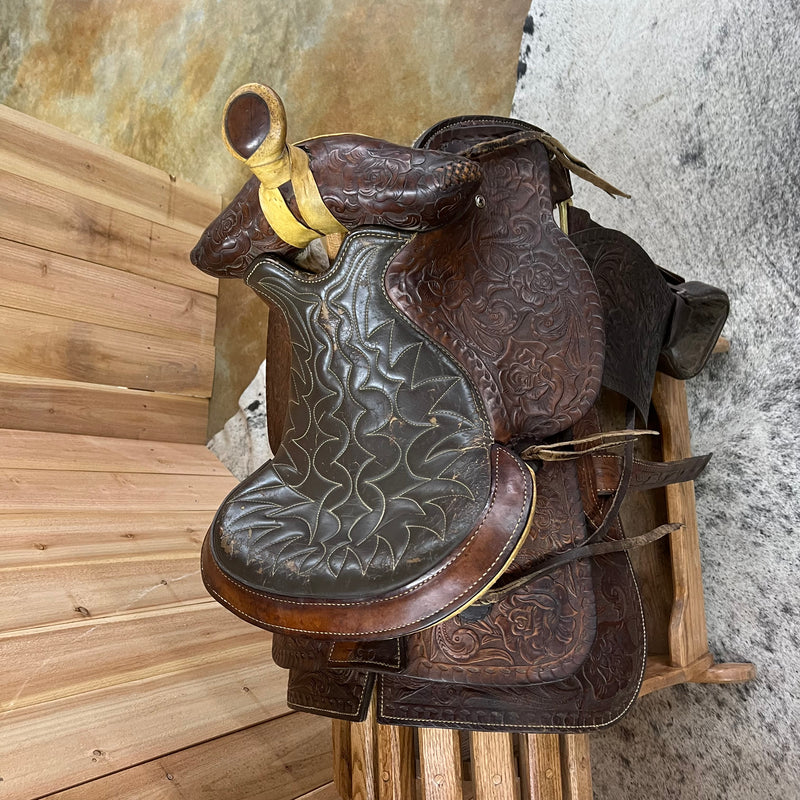Used Big Horn Pleasure/Trail Saddle, 14" Seat